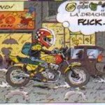 Rouler sous la pluie en moto