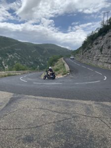 formation moto montpellier trajectoire Cévennes Montpellier permis A2