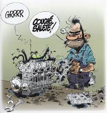 vérification moto humour