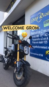 Grom 125 petite moto pour les débutants