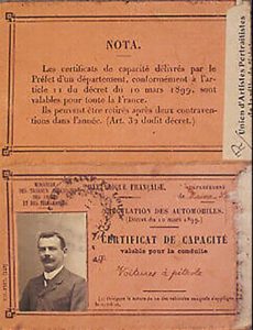 En France, le permis de conduire a 100 ans !