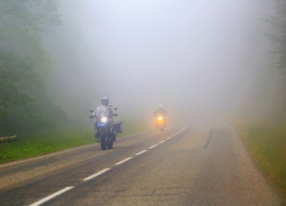 brouillard moto