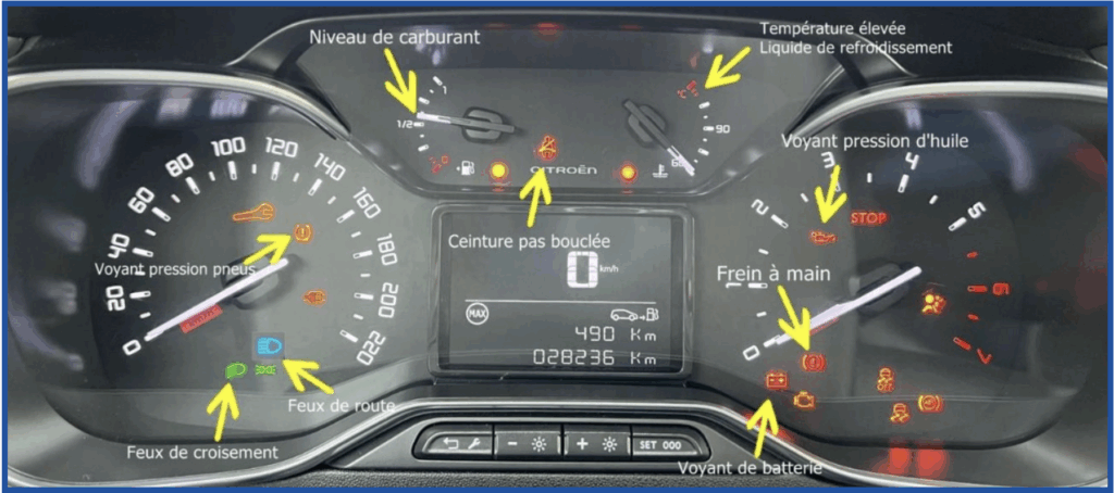 Questions vérifications permis de conduire