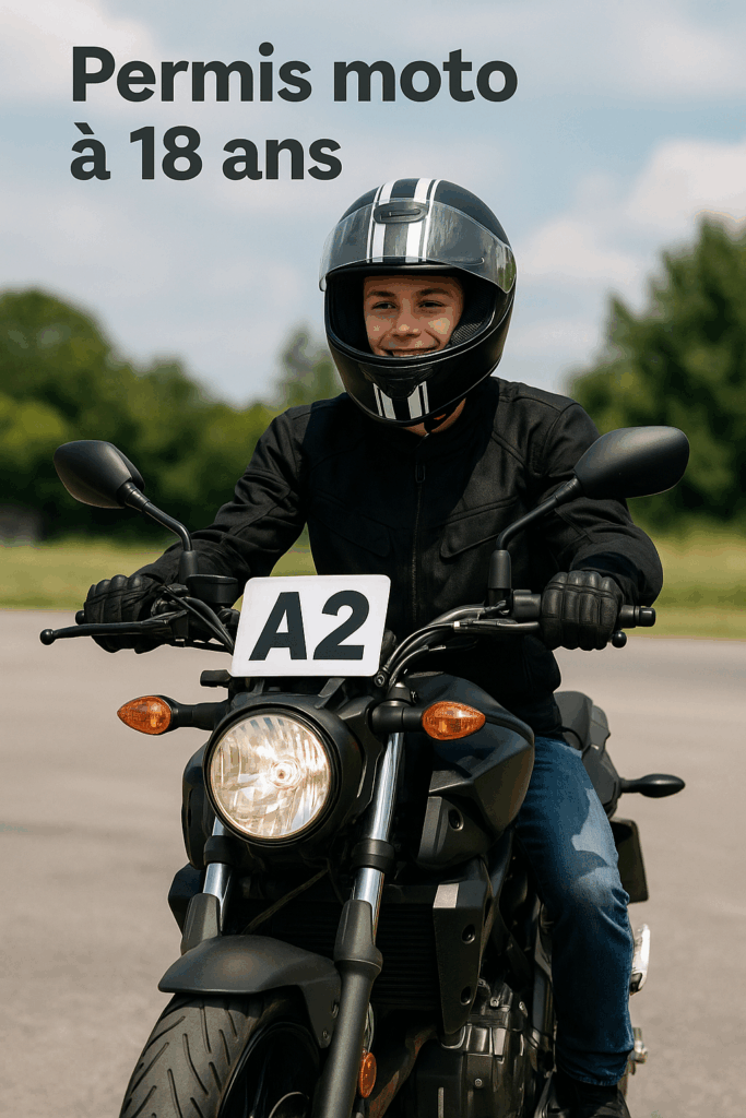 Permis moto a 18 ans