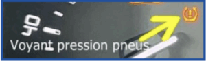 Voyant pression pneus C3