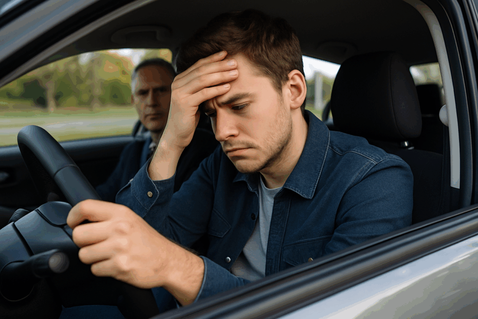 Erreur à éviter au permis de conduire