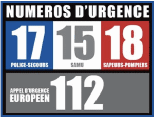 numéros d'urgence