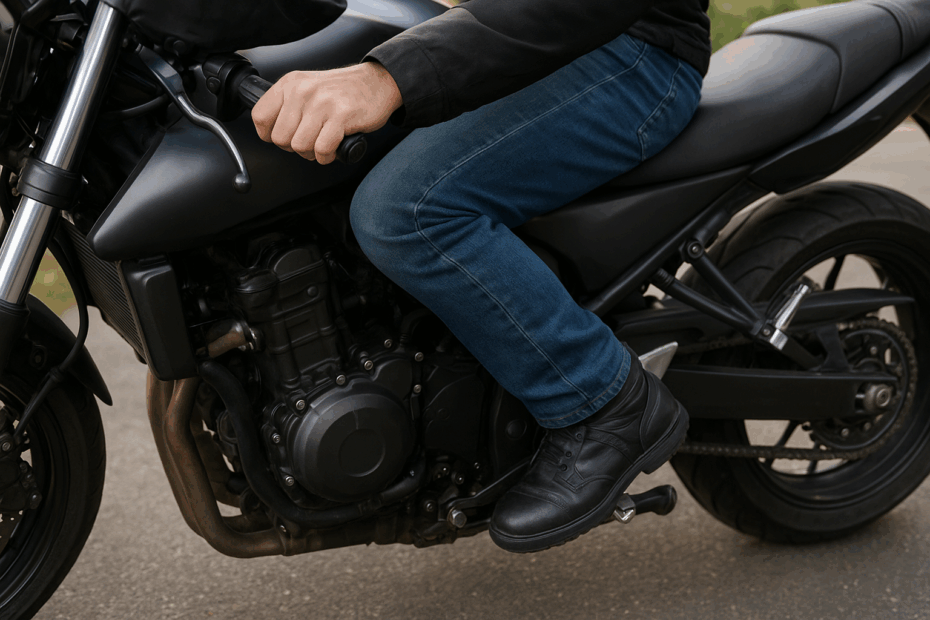 passer les vitesses en moto